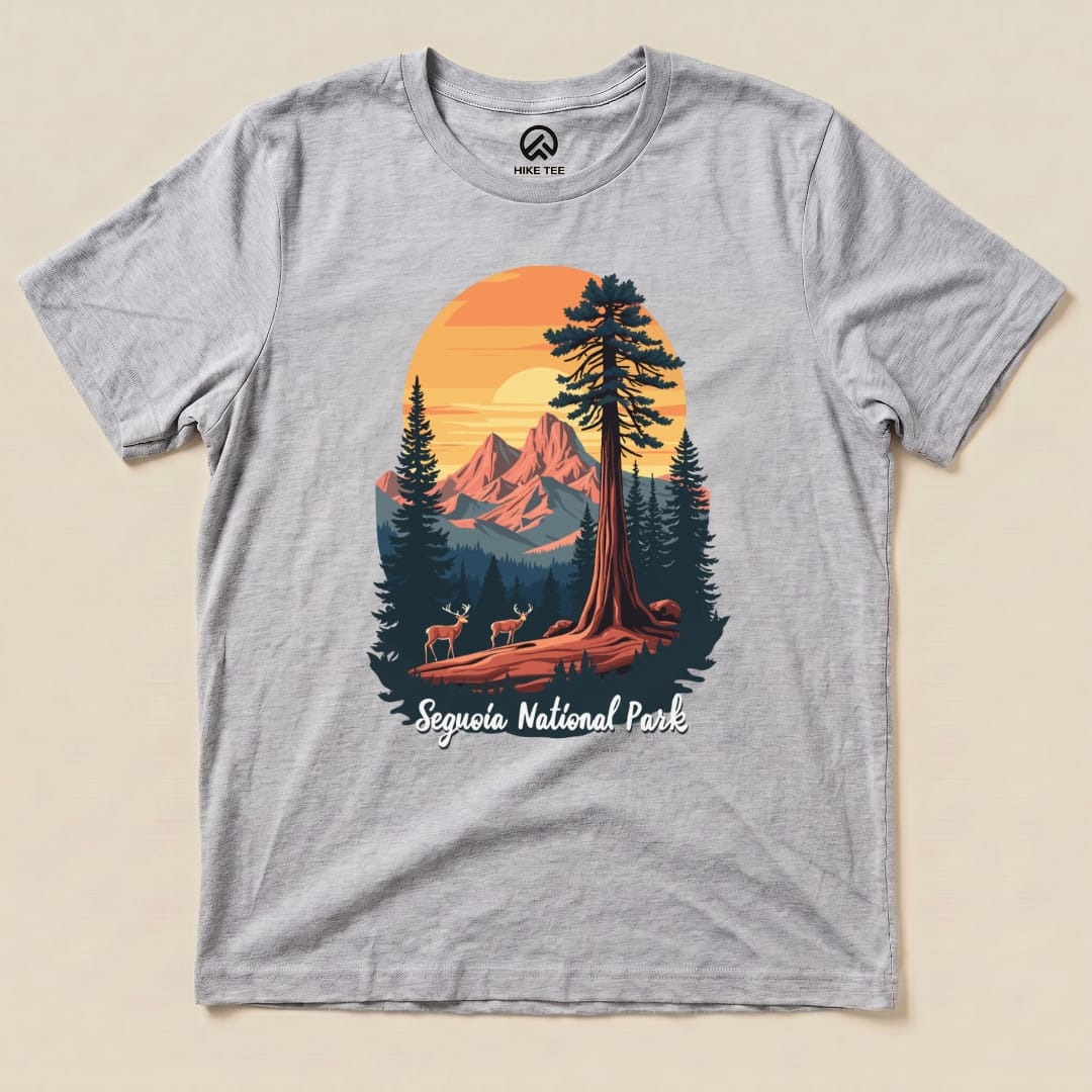 Hike Tee T-Shirt Athletic Heather / S Sequoia National Park Shirt