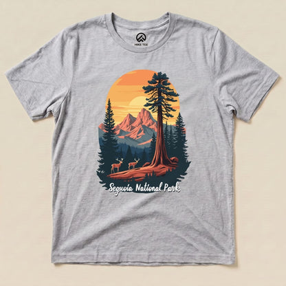 Hike Tee T-Shirt Athletic Heather / S Sequoia National Park Shirt