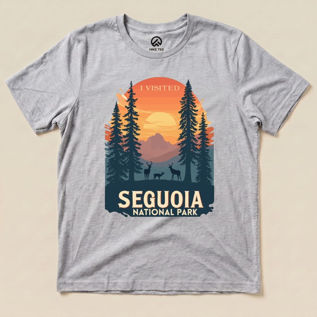 Hike Tee T-Shirt Athletic Heather / S Sequoia National Park Shirt
