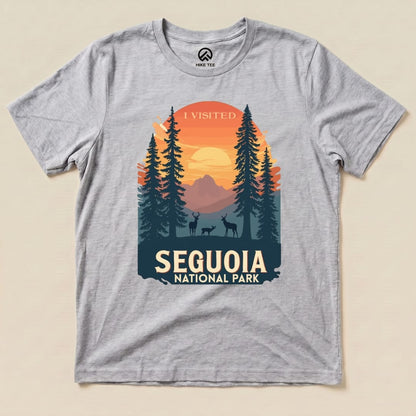 Hike Tee T-Shirt Athletic Heather / S Sequoia National Park Shirt