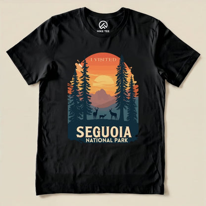 Hike Tee T-Shirt Black / S Sequoia National Park Shirt