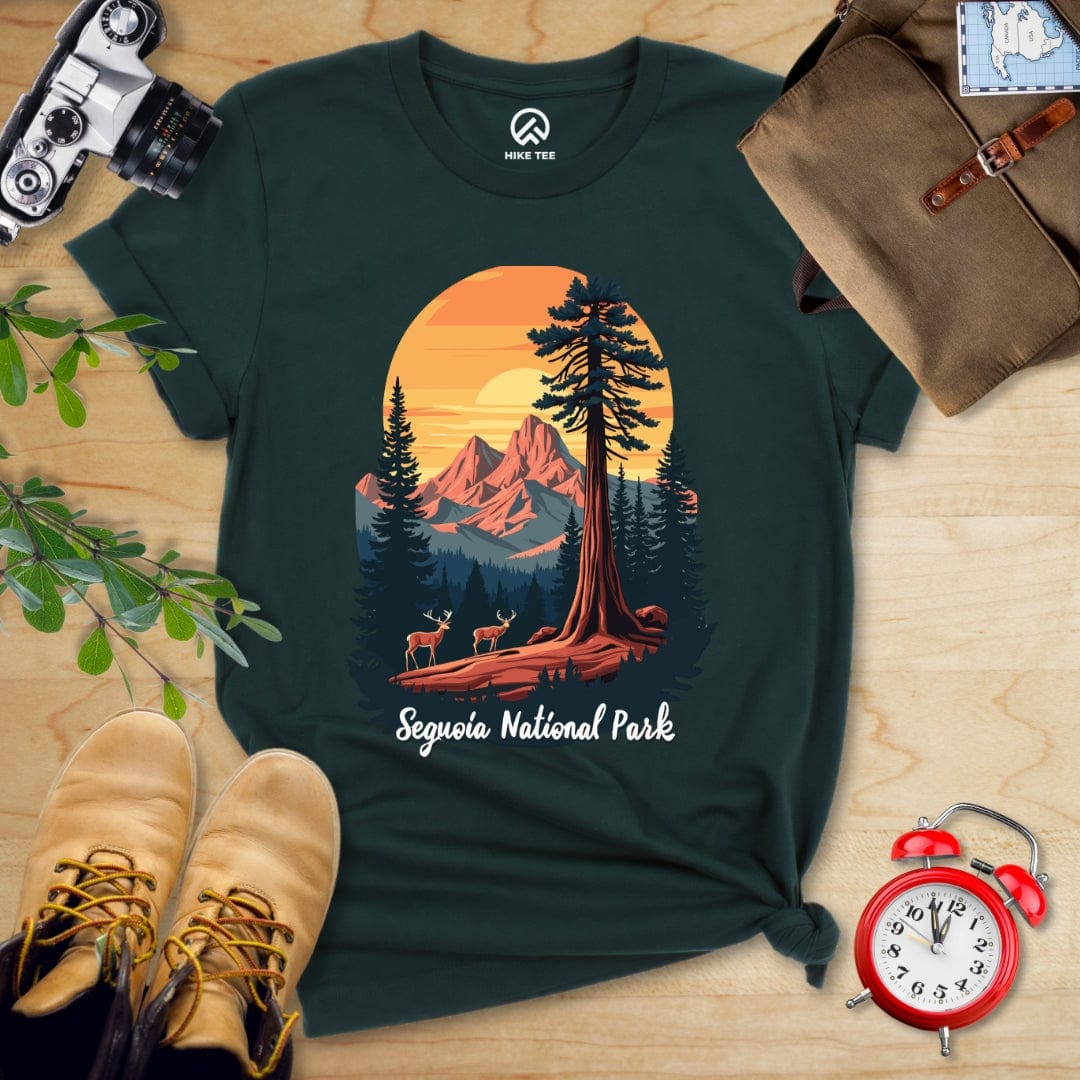 Hike Tee T-Shirt Forest / S Sequoia National Park Shirt