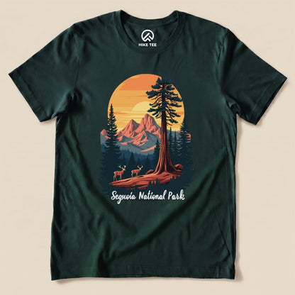 Hike Tee T-Shirt Forest / S Sequoia National Park Shirt