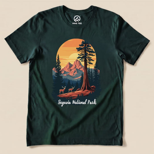 Hike Tee T-Shirt Forest / S Sequoia National Park Shirt
