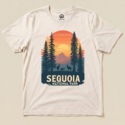 Hike Tee T-Shirt Natural / S Sequoia National Park Shirt
