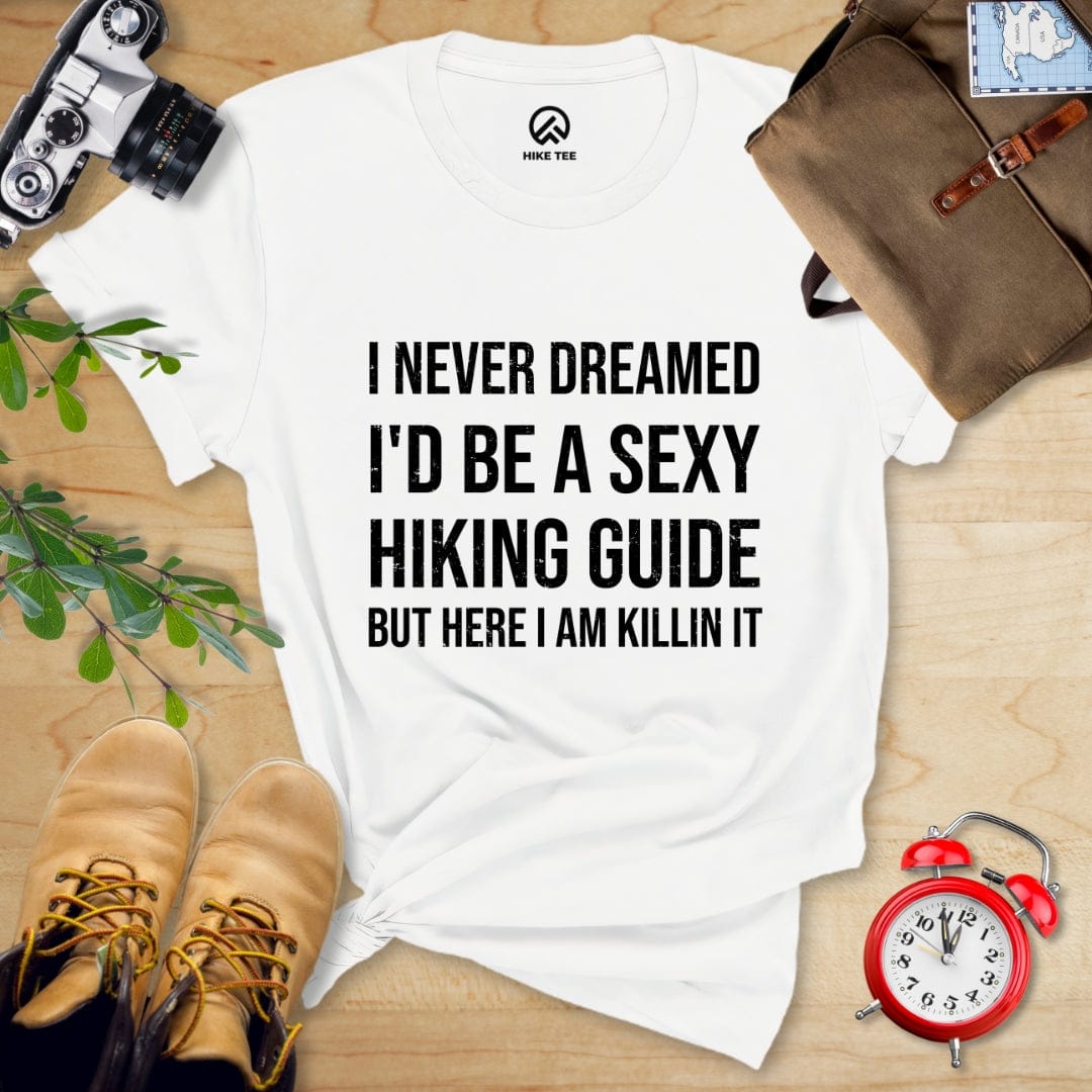 Hike Tee T-Shirt White / S Sexy Hiking Guide Shirt