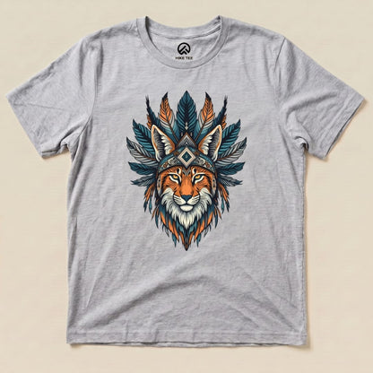 Shamanic Wildcat Hike Tee T-Shirt Athletic Heather / S
