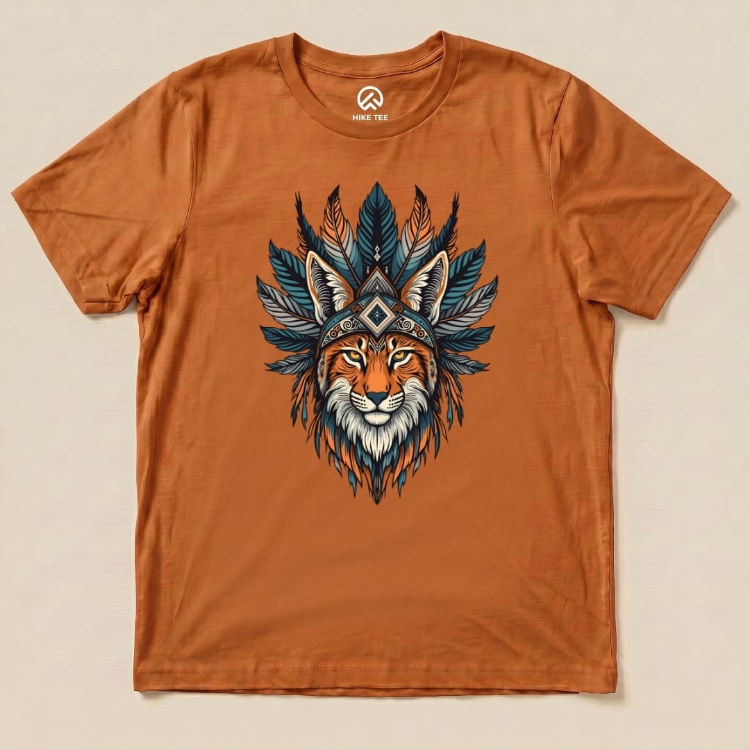 Shamanic Wildcat Hike Tee T-Shirt Autumn / S