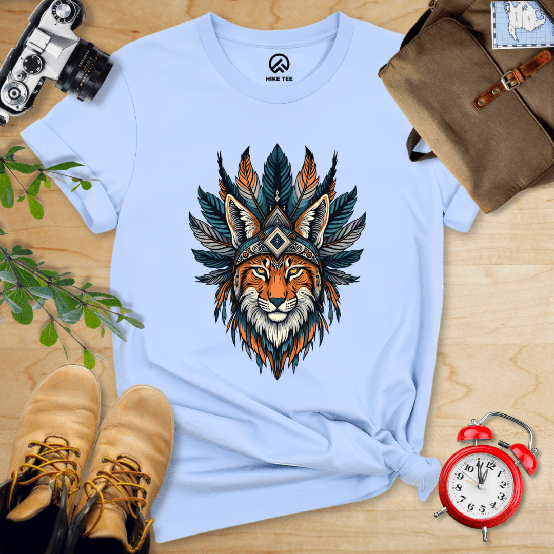 Hike Tee T-Shirt Baby Blue / S Shamanic Wildcat