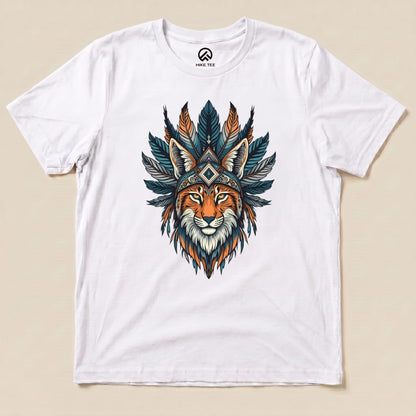 Shamanic Wildcat Hike Tee T-Shirt White / S