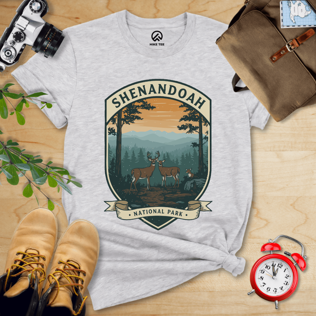 Hike Tee T-Shirt Athletic Heather / S Shenandoah Deers Shirt