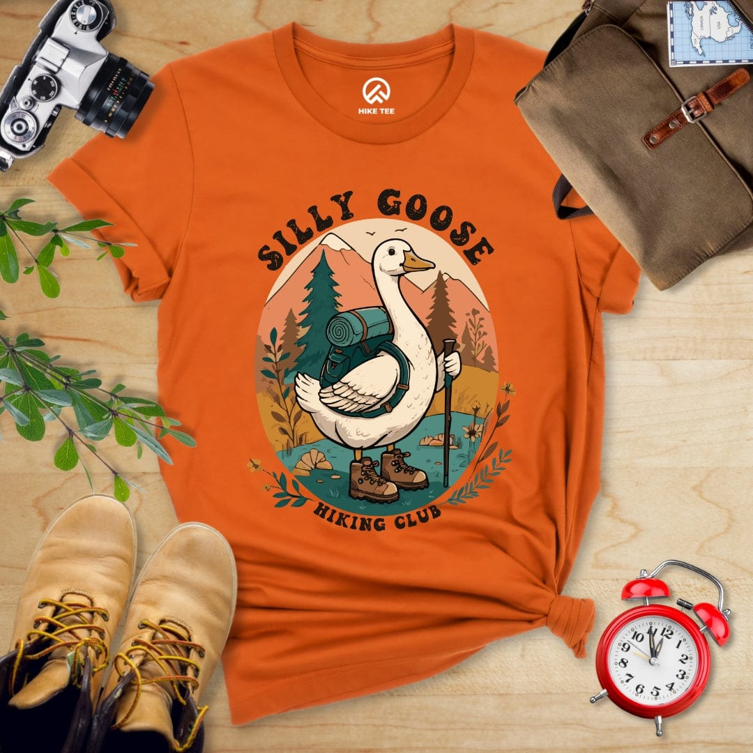 Hike Tee T-Shirt Autumn / S Silly Goose Hiking Shirt
