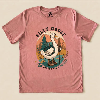 Hike Tee T-Shirt Heather Mauve / S Silly Goose Hiking Shirt