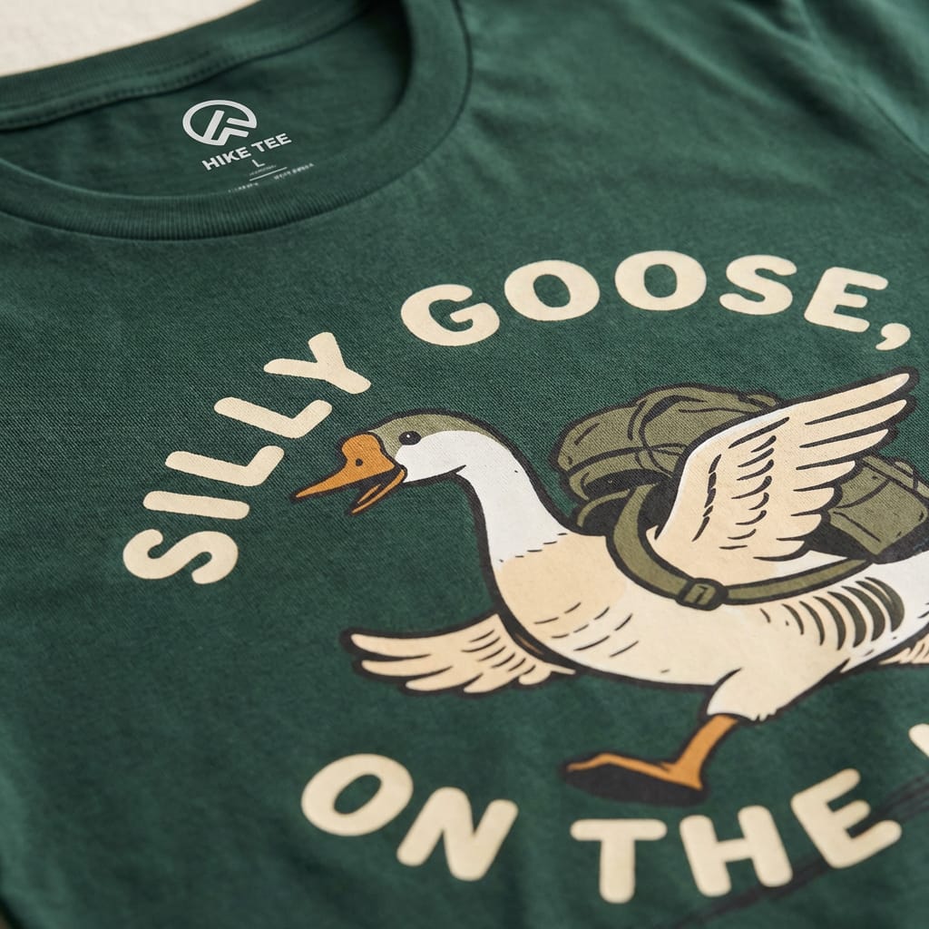 Hike Tee T-Shirt Silly Goose On The Loose Shirt