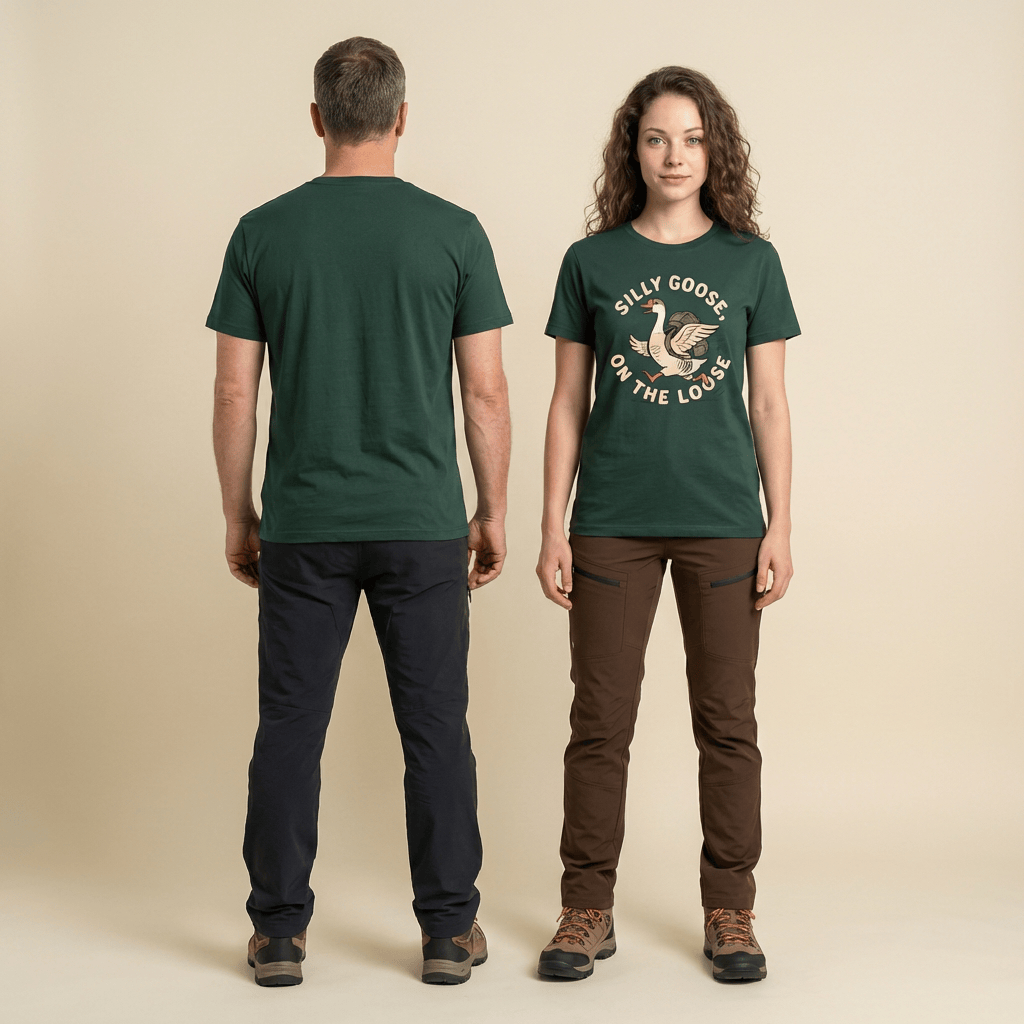 Hike Tee T-Shirt Silly Goose On The Loose Shirt