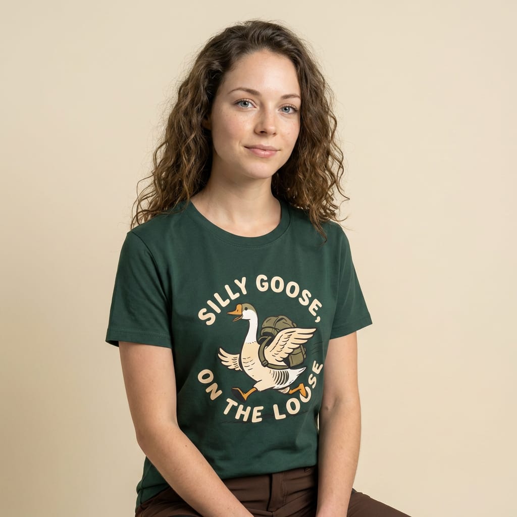 Hike Tee T-Shirt Silly Goose On The Loose Shirt