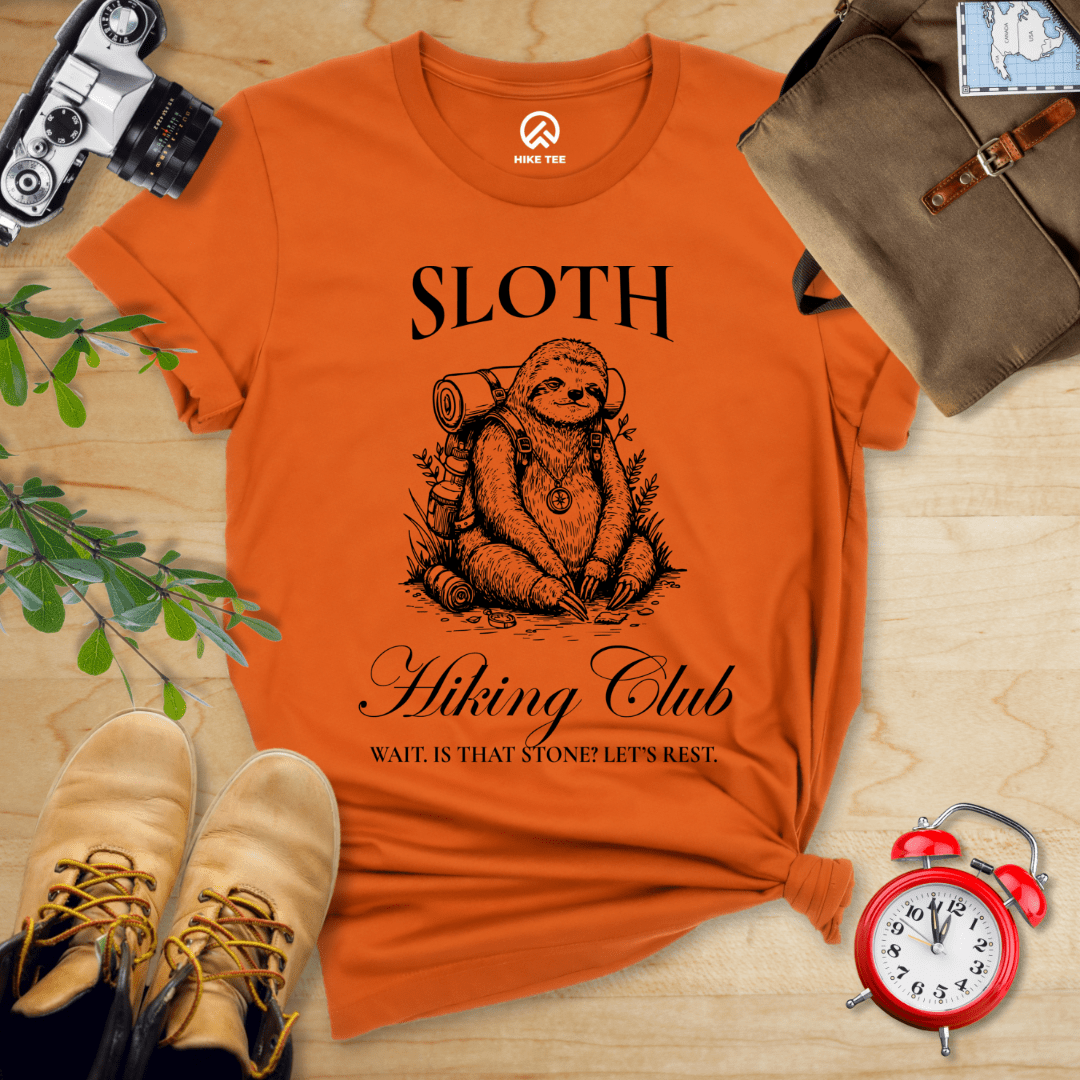 Hike Tee T-Shirt Autumn / S Sloth Hiking Club Shirt