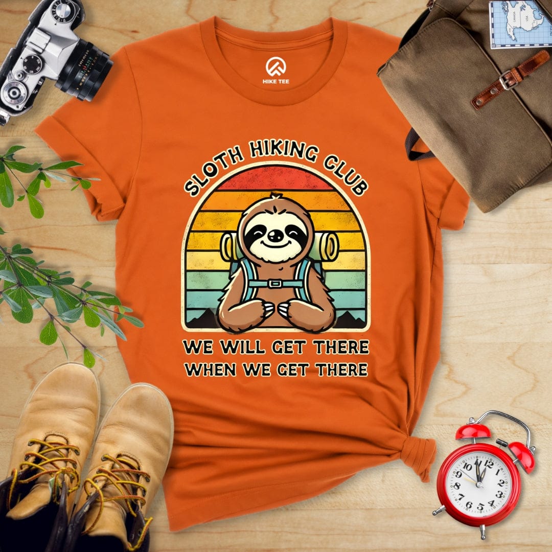 Hike Tee T-Shirt Autumn / S Sloth Hiking Club Shirt