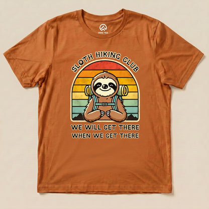 Hike Tee T-Shirt Autumn / S Sloth Hiking Club Shirt
