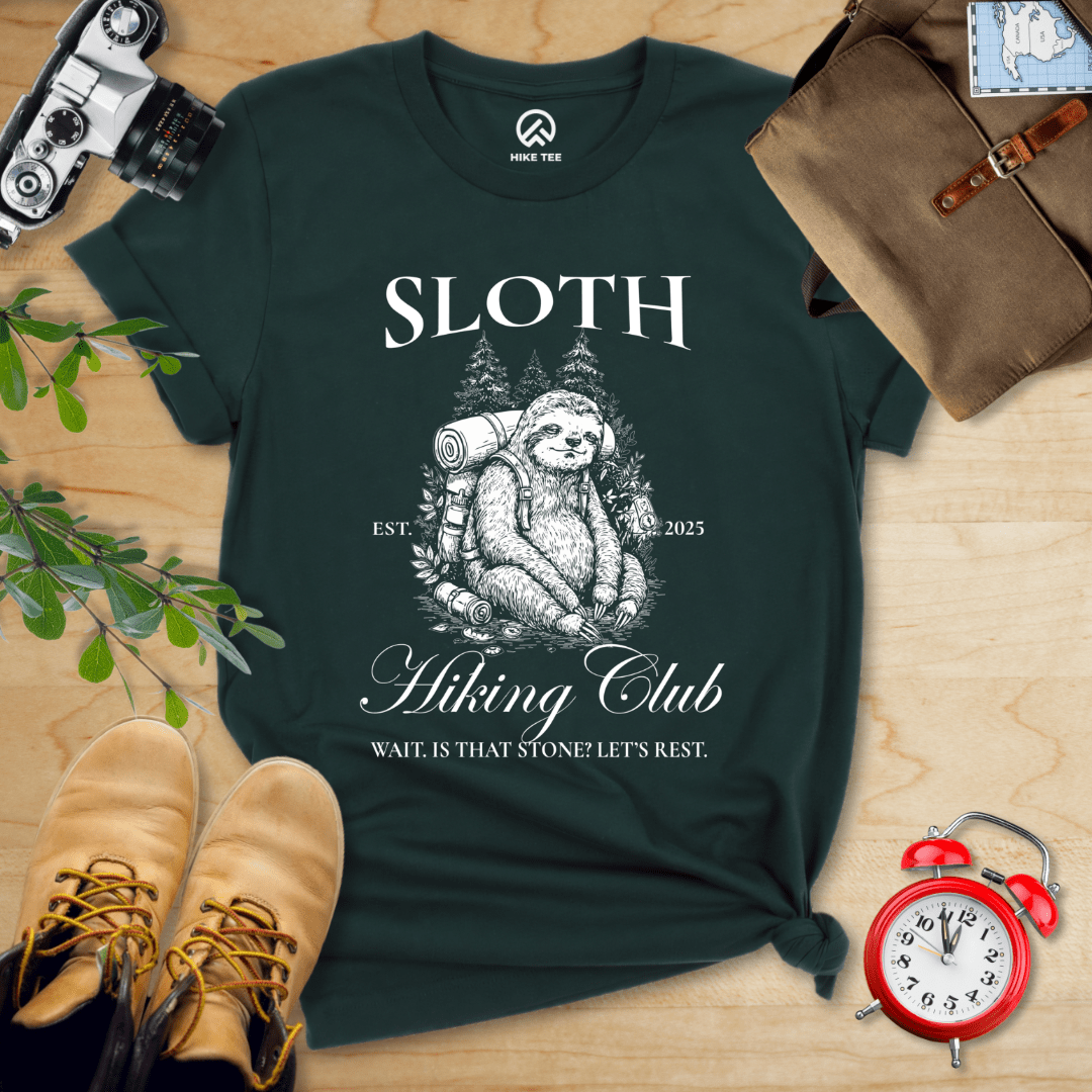 Hike Tee T-Shirt Forest / S Sloth Hiking Club Shirt