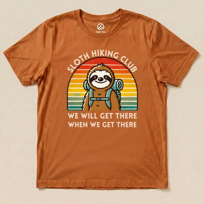 Hike Tee T-Shirt Autumn / S Sloth Hiking Club T-Shirt