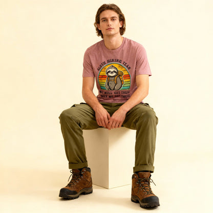 Hike Tee T-Shirt Sloth Hiking Team Shirt
