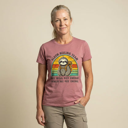 Hike Tee T-Shirt Sloth Hiking Team Shirt