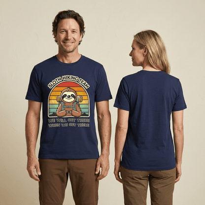 Hike Tee T-Shirt Sloth Hiking Team Shirt