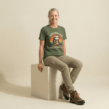 Hike Tee T-Shirt Sloth Hiking team Shirt