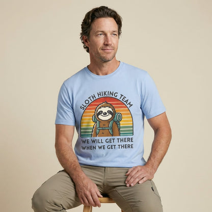 Hike Tee T-Shirt Sloth Hiking Team Shirt
