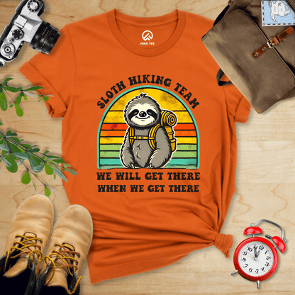 Hike Tee T-Shirt Autumn / S Sloth Hiking Team Shirt