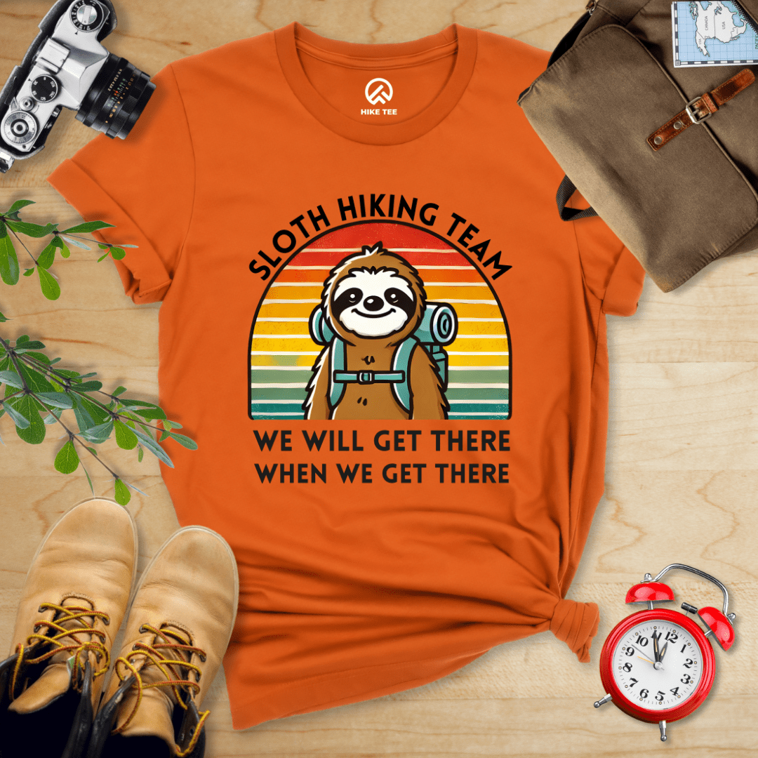 Hike Tee T-Shirt Autumn / S Sloth Hiking Team Shirt