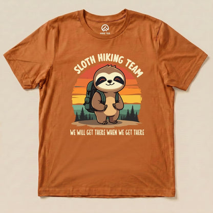 Hike Tee T-Shirt Autumn / S Sloth Hiking team Shirt
