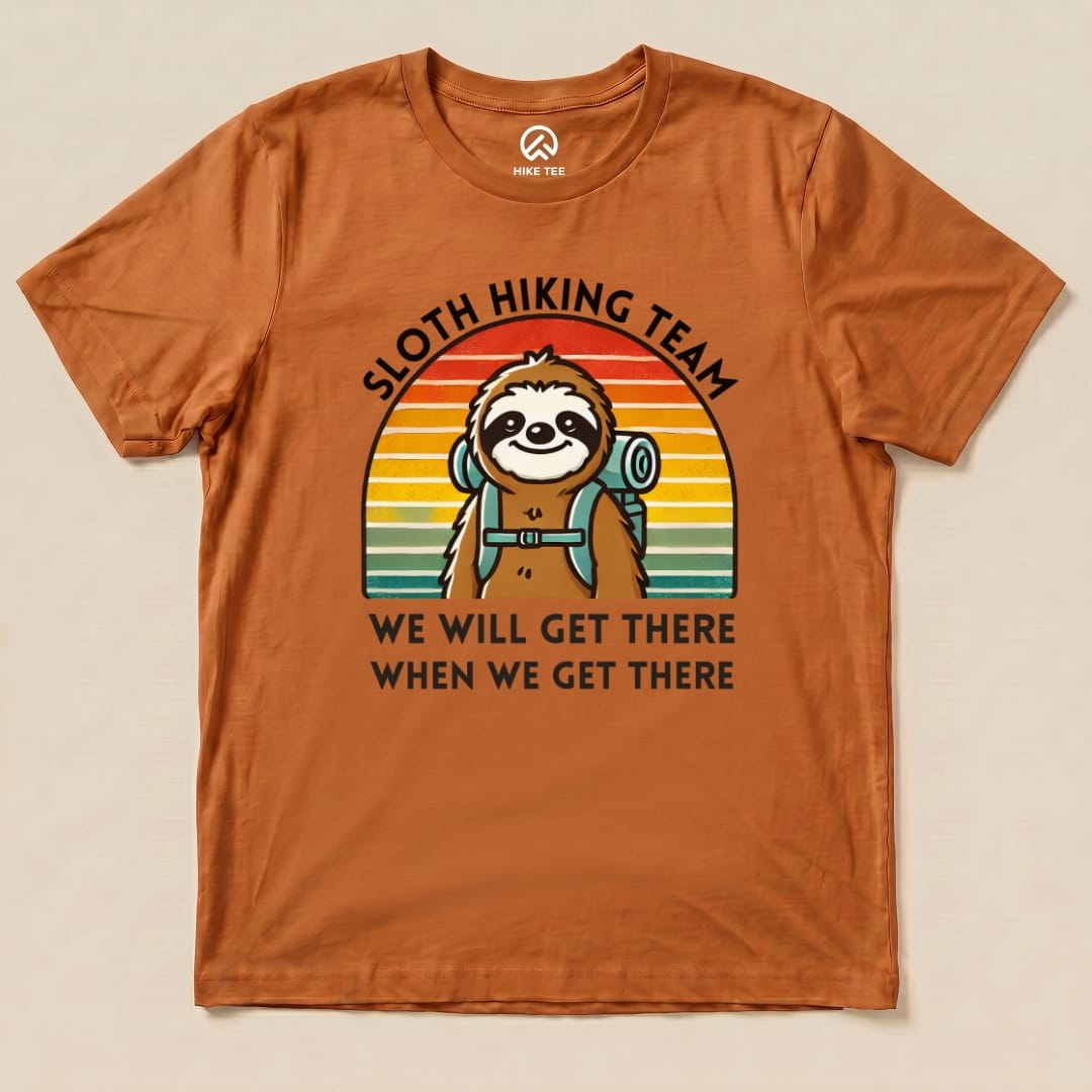 Hike Tee T-Shirt Autumn / S Sloth Hiking Team Shirt