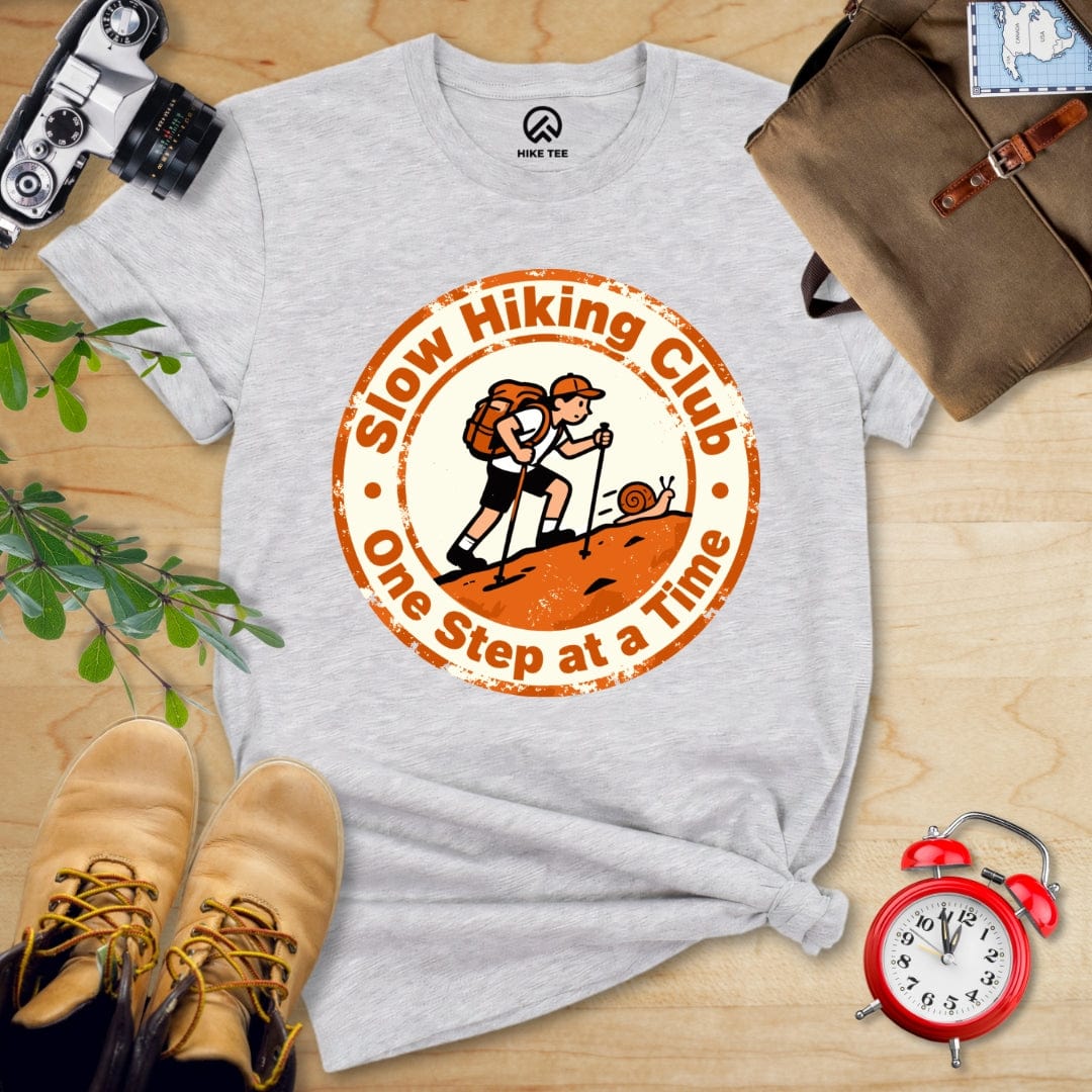 Hike Tee T-Shirt Athletic Heather / S Slow Hiking Shirt