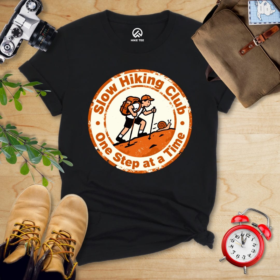 Hike Tee T-Shirt Black / S Slow Hiking Shirt