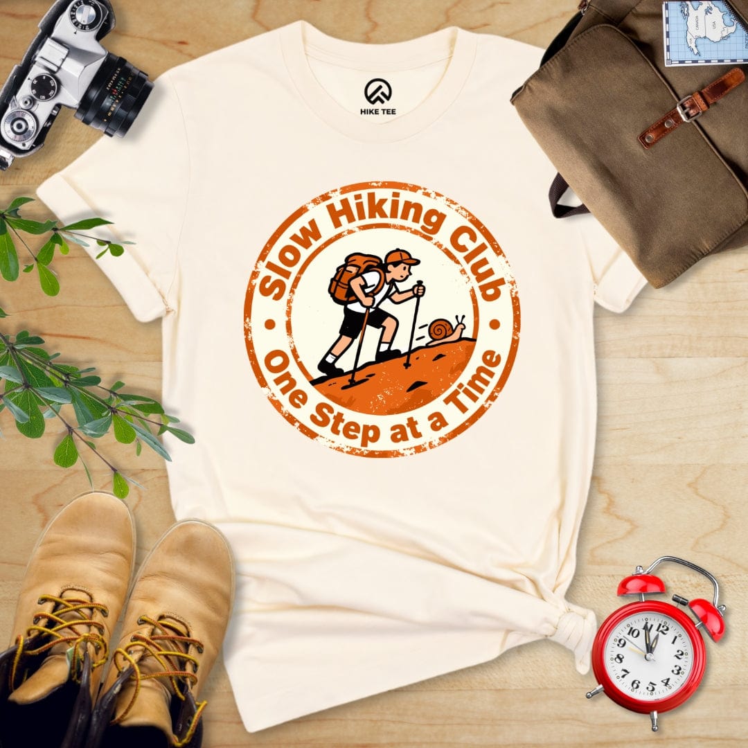 Hike Tee T-Shirt Natural / S Slow Hiking Shirt