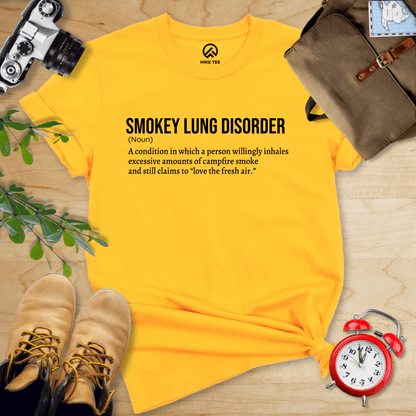 Hike Tee T-Shirt Gold / S Smokey Lung Definition Shirt
