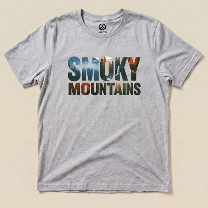 Hike Tee T-Shirt Athletic Heather / S Smoky Mountains Shirt