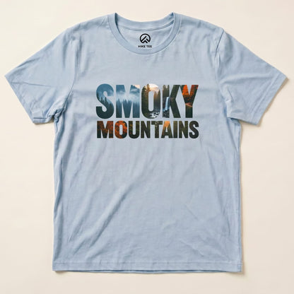 Hike Tee T-Shirt Baby Blue / S Smoky Mountains Shirt