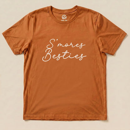 Smores Besties Shirt Hike Tee T-Shirt Autumn / S