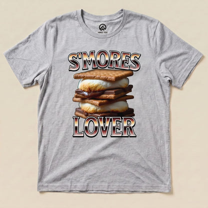 Hike Tee T-Shirt Athletic Heather / S Smores Lover Camping Shirt