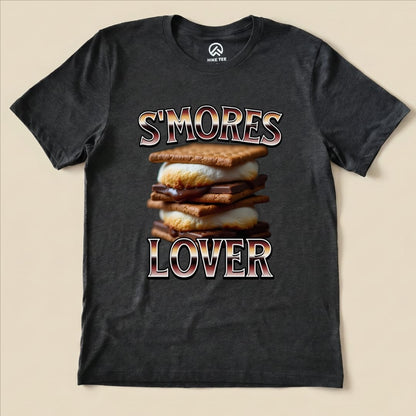 Hike Tee T-Shirt Dark Grey Heather / S Smores Lover Camping Shirt