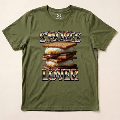 Hike Tee T-Shirt Military Green / S Smores Lover Camping Shirt