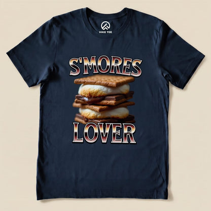 Hike Tee T-Shirt Navy / S Smores Lover Camping Shirt