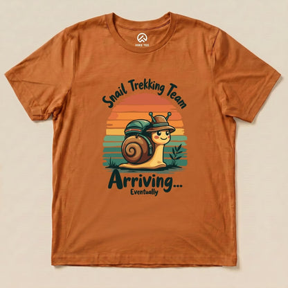 Snail Arriving Shirt Hike Tee T-Shirt Autumn / S