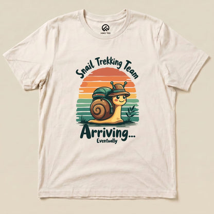 Snail Arriving Shirt Hike Tee T-Shirt Natural / S
