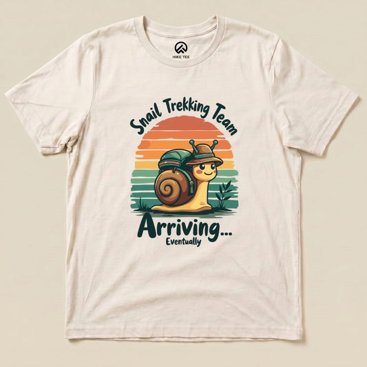 Snail Arriving Shirt Hike Tee T-Shirt Natural / S