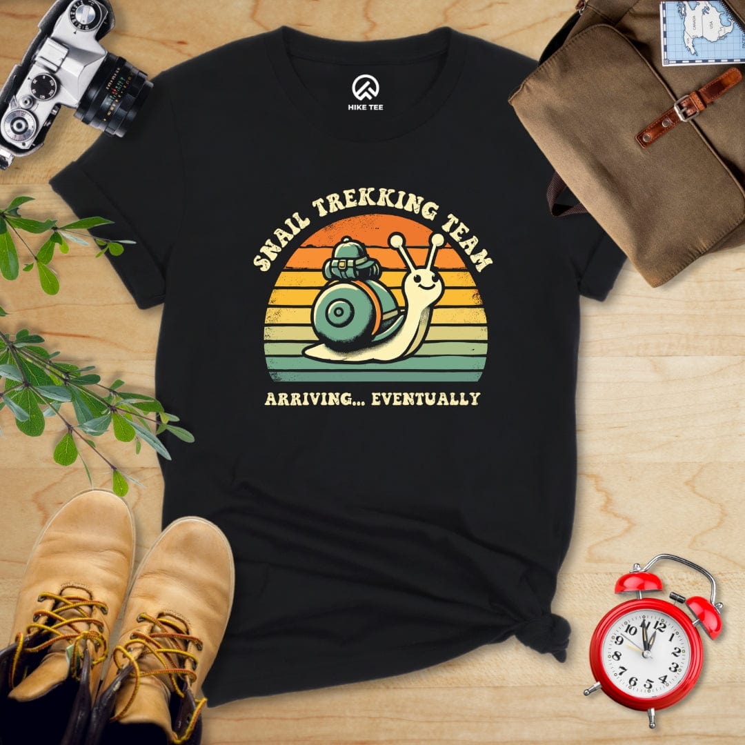 Hike Tee T-Shirt Black / S Snail Trekking Team Shirt