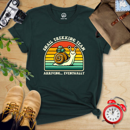 Hike Tee T-Shirt Forest / S Snail Trekking Team Shirt
